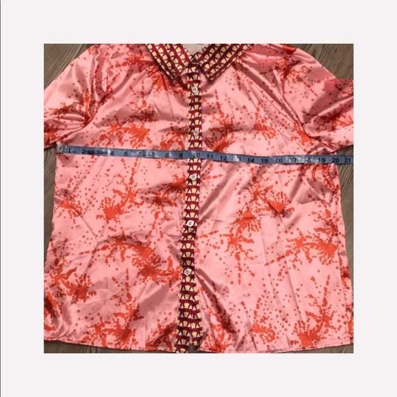 Silky retro blouse - Picture 6 of 8